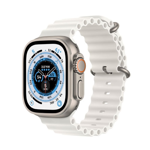 שעון חכם Apple Watch Ultra 49mm Titanium Case Ocean Band GPS + Cellular אפל